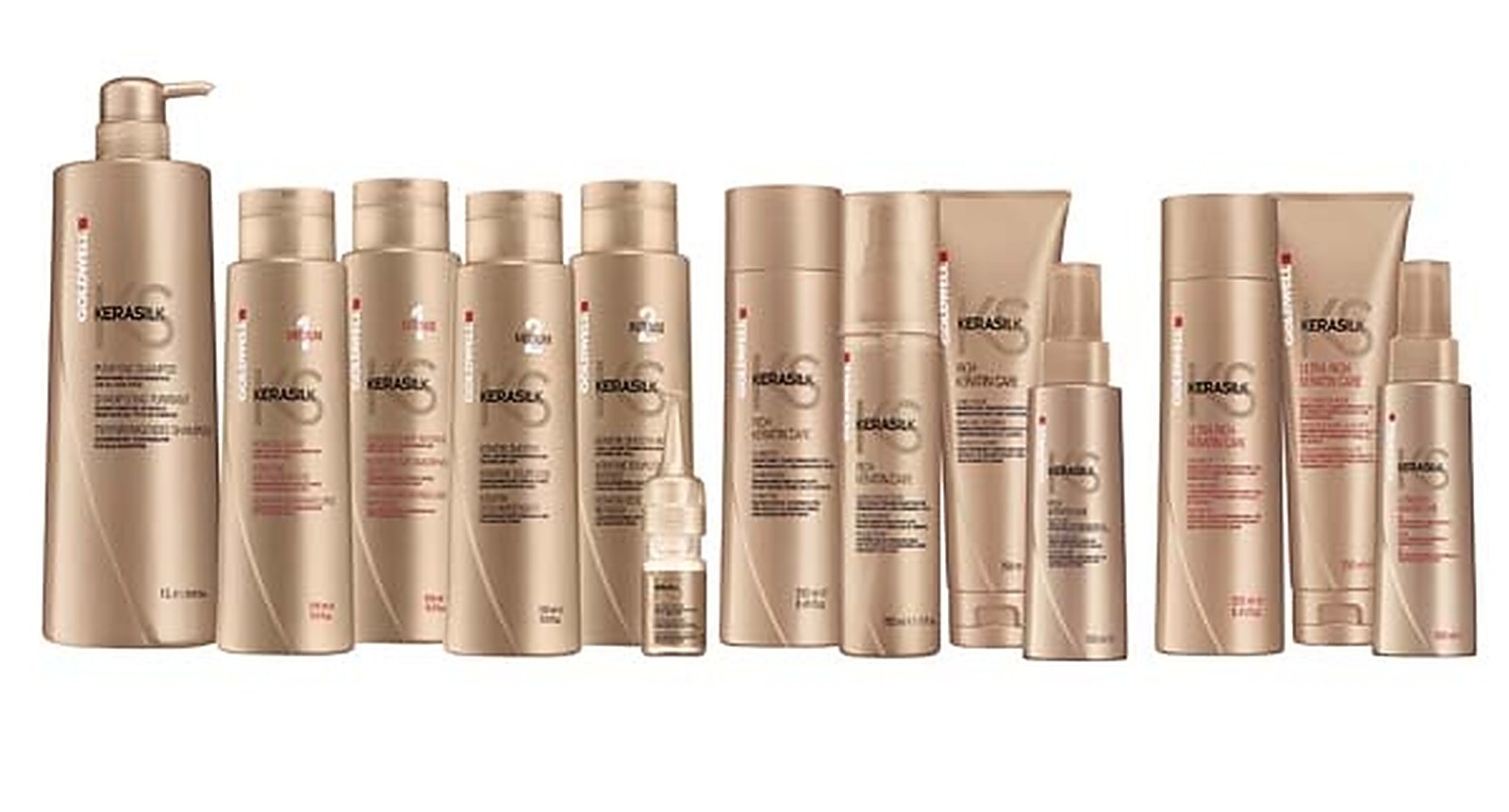 Goldwell Kerasilk luxury haircare line at Defusion Hair Salon